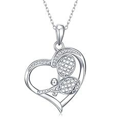 Tennis Racket Necklace