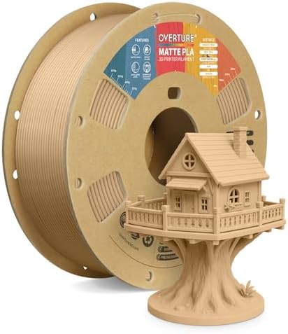 OVERTURE PLA Matte Brown 1.00kg