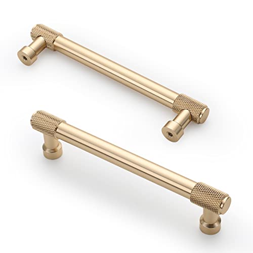 Asidrama 10 Pack 5 Inch(128mm) Gold Cabinet Pulls Cabinet Handles Cupboard Handles Kitchen Cabinet Hardware for Cupboard Drawer Pulls by Asidrama - Used condition - US$19.20