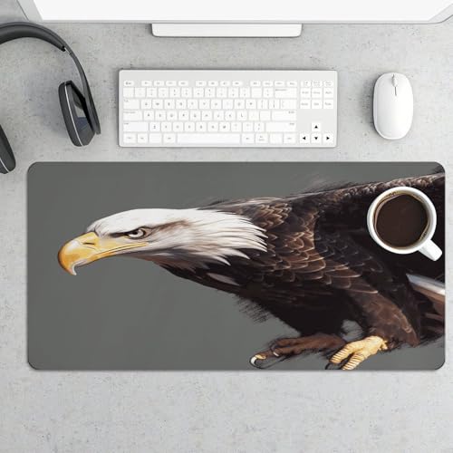 Eagle Desk Mat Alfombrilla grande y antideslizante miniatura 5