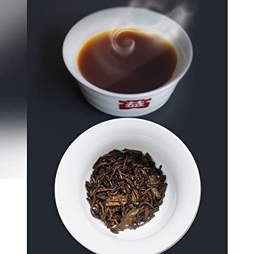 Taetea “Ge Ge” Phoenix Ripe Puer Tea Cake, Aged Fermented Puerh Pu Erh Tea Black Tea For Daily Drink And Gift (100G/3.52Oz) #TOP4