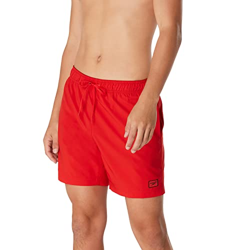 Speedo Men's Swim Trunk Mid Length Redondo Solid - image 2
