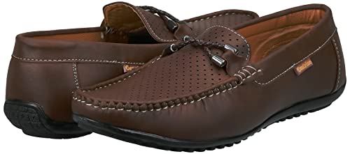 Image of Centrino Men's Loafer Shoes | Loafers for Man Casual Stylish | Slip-On with Soft Cushioned Insole | Lightweight Comfortable Moccasins | Mens Shoes for Office & Business Casual | Hand-Stitched Design (9910)