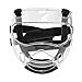 Colaxi Taekwondo Face Mask Face Guard Removable Taekwondo Face Shield Face Protection Cover for Wrestling, Sanda, Sparring, Training, Black Strap