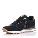 Material principal Sintético MTNG Deportivas Hombre Deportivas PORLAND 84697 Hombre  Deportivas Casual  Cierre con Cordones  53214  Waxy Negro