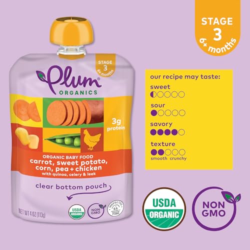 Plum Organics 200460080145 Stage 3 Organic Baby Food thumb #2