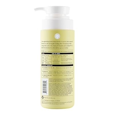 Naturium Bio-Lipid Restoring Moisturizing Body Lotion with Shea Butter, Fragrance Free, 14 oz