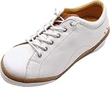 miccosukee indian village  MICCOS 207764 Damen Schnürschuhe Leder Halbschuhe, Schuhgröße:41 EU, Farbe:Weiß