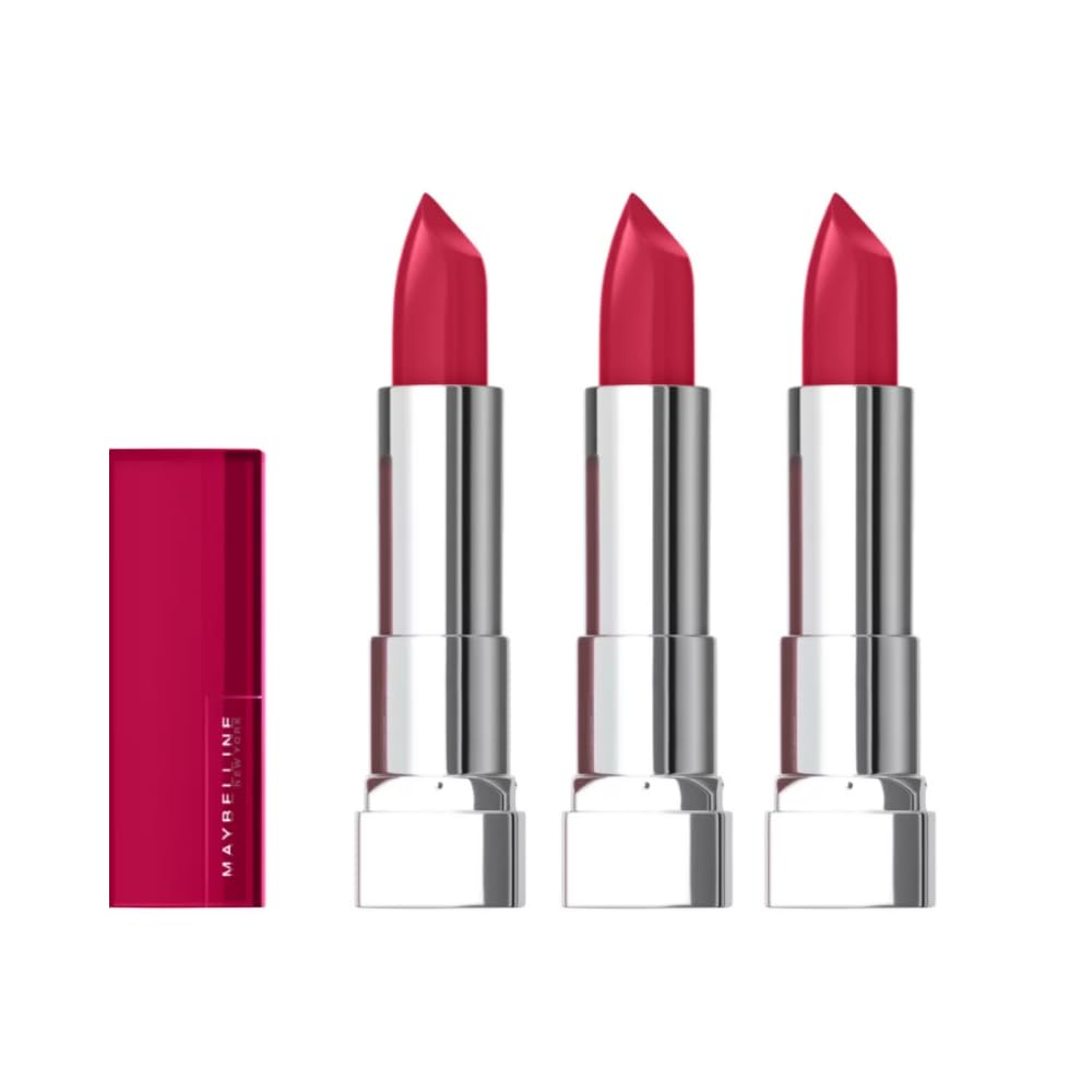 3 x Maybelline Color Sensational Lipstick - 133 Almond Hustle