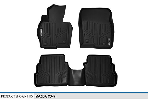 Maxliner Floor Mats 2 Row Liner Set Black For 2013-2016 Mazda Cx-5 #TOP4