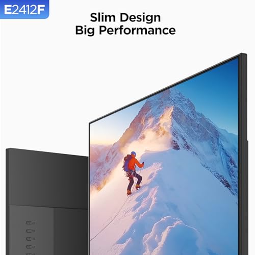 Image of KOORUI Monitor 27 Inch 1080p PC Monitor 3000:1 Contrast Ratio with HDMI VGA for Office and Home, 99% SRGB, Frameless, Eye Care, Tilt Adjustment, VESA Mountable, Black