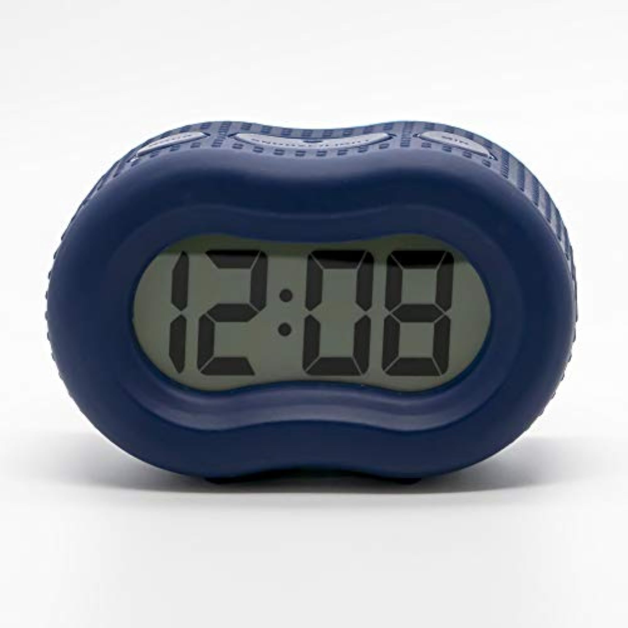 Rubber Smart Light Alarm Clock, Blue