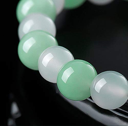 Bracelet perle rond jadeite confort quotidien pour poignet sensible - 4