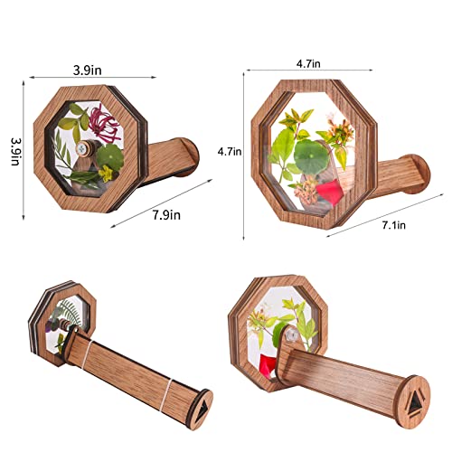 Natural Diy Kaleidoscope Kit, New Wooden Magic Rotating Kaleidoscope Making Set For Nature Lovers, Best Gift, Outdoor Classic Handmade Education Toys For Kids(1 Pc) #TOP6