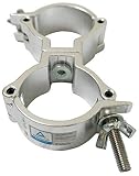  EXTREME CLAMP-OO DOBLE ACPPIADOR CERTIFICADO TUV GERMANIA CARGA 100 KG PARA AGGANCIO TRUSS FAROS ALISCAF DE CONCHILLA EN AMERICANA DE 48 A 51 MM EN ALUMINIO