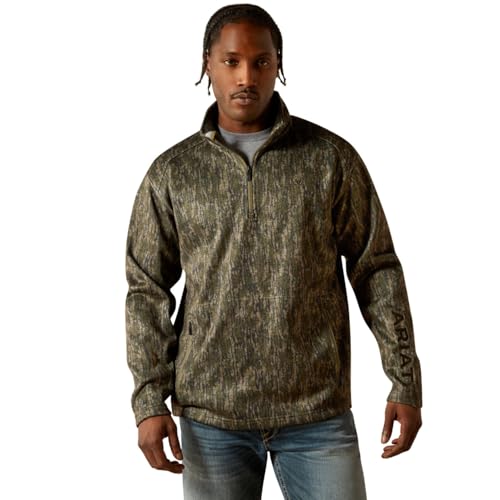Ariat Men's Khaki Caldwell Reinforced Snap Sweater