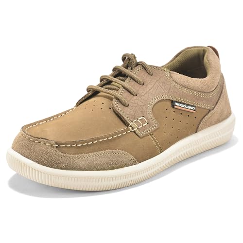 Image of Woodland Men's Leather Sneaker