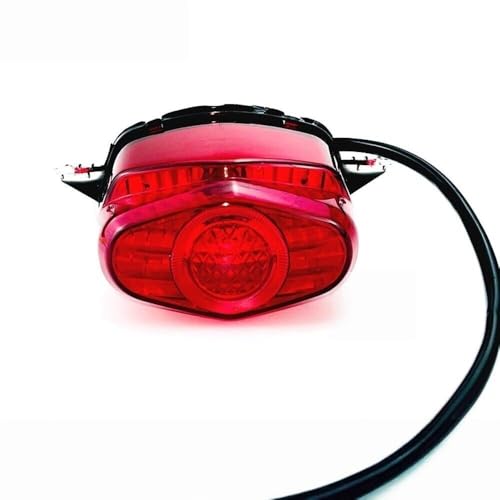 Feu arrière pour moto NAVI NVA110B 2022-2023 rouge