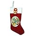 Disney Felt Christmas Stocking with Patch & Hangtag 18" Long (Winnie the Pooh)