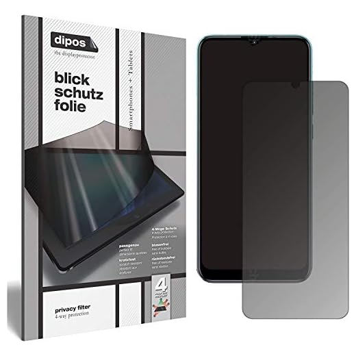 dipos I Blickschutzfolie matt kompatibel mit TrekStor SurfTab Duo W1 Sichtschutz-Folie Display-Schutzfolie Privacy-Filter