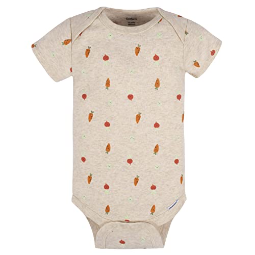 Image of Gerber Unisex Baby 5-Pack Short Sleeve Variety Onesies Bodysuits