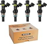 16600-3TA0A OE 2.5L Performance Fuel Injectors,Compatible with/Nissan 2.5 Altima Rogue 2013 2014 2015 2016 OE# FBY21B0 |12 Holes| |Set of 4|