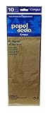 Papel seda de 17 gr Makro Paper CT10-BR - Papel de seda, bolsa de 10 hojas, color marrón