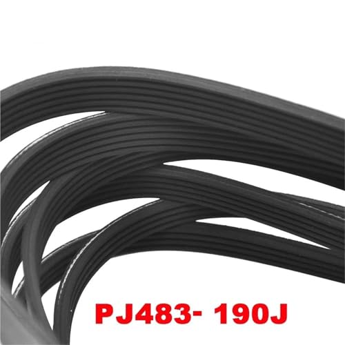 Courroie PJ483/190J 6 nervures en caoutchouc pour raboteuse Einhell - 4
