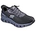 Skechers Men's Arch Fit Glide-Step Pro,Black/Charcoal,10.5