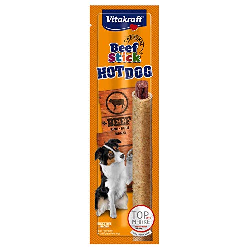 Vitakraft Beef Stick Hot Dog, Voor Honden, 1 Stuk
