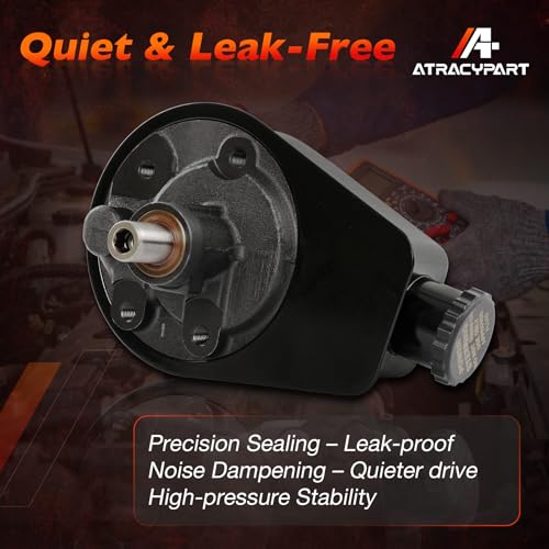 3888323 Power Steering Pump Compatible with Mercruiser/OMC/Volvo Penta Cobra Stern Drive Marine Engine 3.0-8.2L, Replaces #3850491 3850492 0982576 0983791 18-7508 3863130 16792A39 by ATRACYPART - Image 7