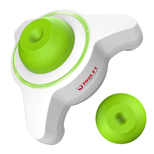 Mini Vortex Mixer With Extra Interchangeable Silicone Cap, 5600Rpm, Lab Vortex Shaker With Usb Interface For Charging, Touch Function, 6Mm Orbital Diameter, Green #TOP28