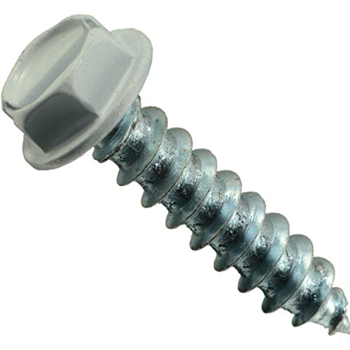 Cierre 014973508876 blanco tornillos de chapa hard-to-find 508876