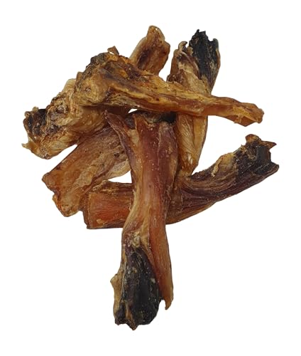 Food4Pets 1kg Rinder-Achillessehnen – Hunde Kausnack Stücke ab 10 cm – Leckerli im wiederverschließbaren Beutel