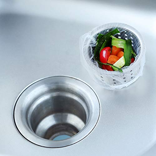 500 Pcs Disposable Kitchen Sink Strainer Mesh Bags, Kitchen Sink Filter Mesh Bag Net Strainer Bags, Anti Clogging Sink Strainer Trash Bag For Kitchen Sink Drain Catch Food Waste Leftover Garbage #TOP6