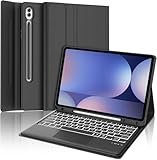 1. Compatibilità Completa per Samsung Tablet: Questa cover tastiera Samsung Galaxy Tab S10 Plus è ottimizzata per Galaxy Tab S10+ 12,4