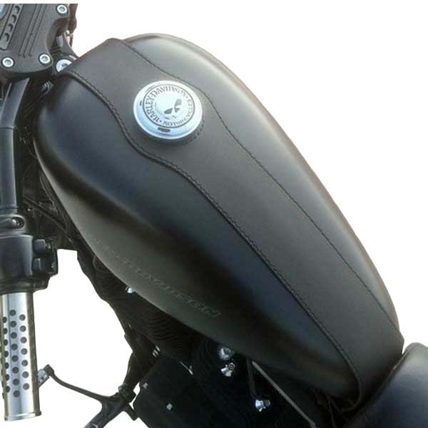 Couvre-réservoir noir anti-rayures pour Harley Sportster 3.3 gallons