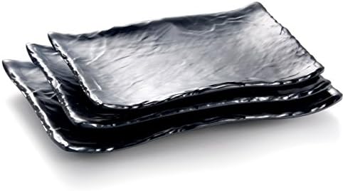 1 Pc Kinglang Melamine Round Similar Stone Marble Bread Fruit Dinner Plate