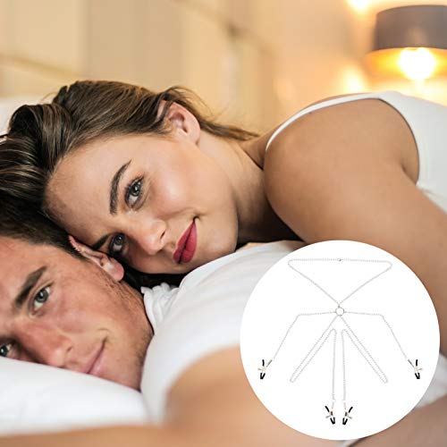 ARTIBETTER Pinça de Mamilo Clipe de Leite Clipe de Clitóris Mamilo Joias de Mamilo Clipe de Corrente