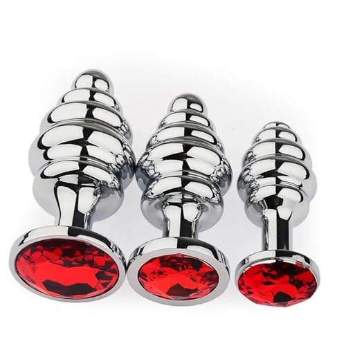 Plug anal en métal pour stimulation de la prostate et massage BDSM fétichiste - 2