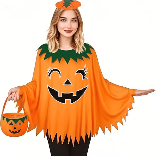 Santoy Halloween Pumpkin Costume for Women – Glow in the
