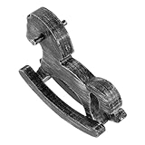 Matériau : ce centre de table en forme de cheval est fabriqué en bois, ce qui en fait un ornement de cheval à bascule en bois résistant à la déformation et aux dommages fil du temps