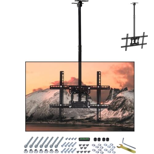 Reviews de Soportes de pared y techo para TV disponible en línea para comprar. 44 LINK BITS T2675N09 Soporte de TV móvil de Techo para televisores 42' a 70', Base para Pantalla Colgante, Giratorio e inclinable para monitores de hasta 50kg y VESA de hasta...