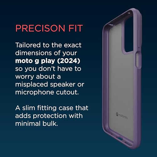 Image of Motorola Moto G Play (2024) Textured Protective Case- Daybreak | Precision fit Shock Absorbing Cases for Enhanced Phone Grip, Style, Drop Protection