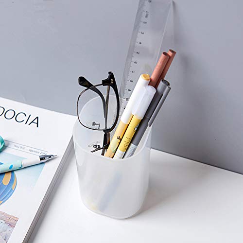 image for Marbrasse 5 Pcs Desk Organizer for Office, School, Home Supplies, Tran