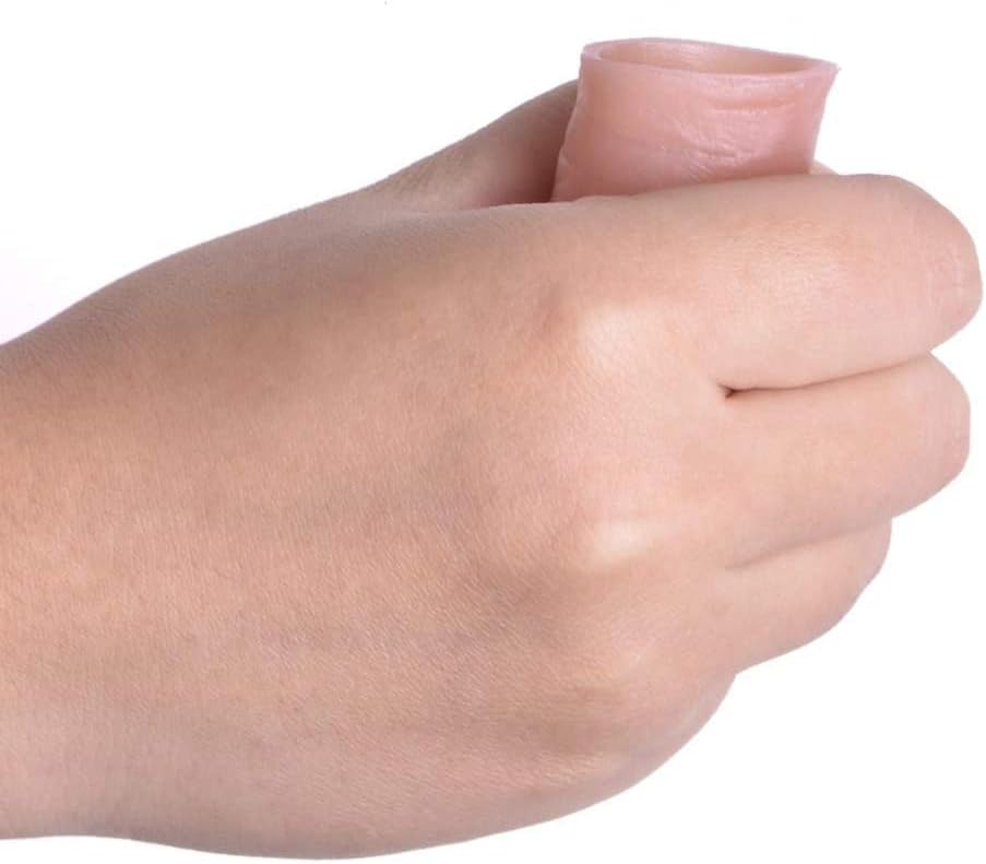 Miniatura 4 de SUMAG Juego de 3 trucos de magia para los dedos con sedas místico de goma dedo pulgar punta mágica Prop juguete magos truco mágico ilusión