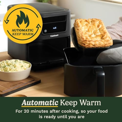 Image of Cuisinart XL 7.6L Air Fryer | 7 Functions | PFAS-Free /Chemical-Free Cooking | 36% Slimmer and 33% more capacity | Large Capacity Fits 2.2kg Chicken + sides | Digital Touch Screen | Dishwasher Safe