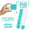 qiipii 3 Boxes 5070PCS Aquamarine AB Resin Rhinestones for Crafting Lake Blue Flatback Jelly Rhinestones 2mm-6mm Water Blue Stones Diamonds Gems Charms for Nails Face Eyes Makeup Tumblers DIY Crafts #2