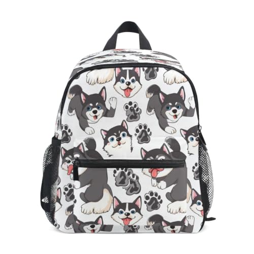 Sac à dos chiot carlin léger soulageant le dos des enfants