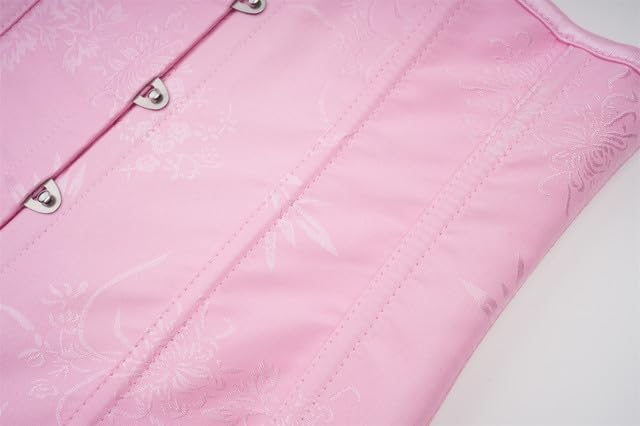 titivate Underbust Corset Tops for Women Lace Up Waist Corset Underbust Renaissance Half Waist Cincher - Image 5